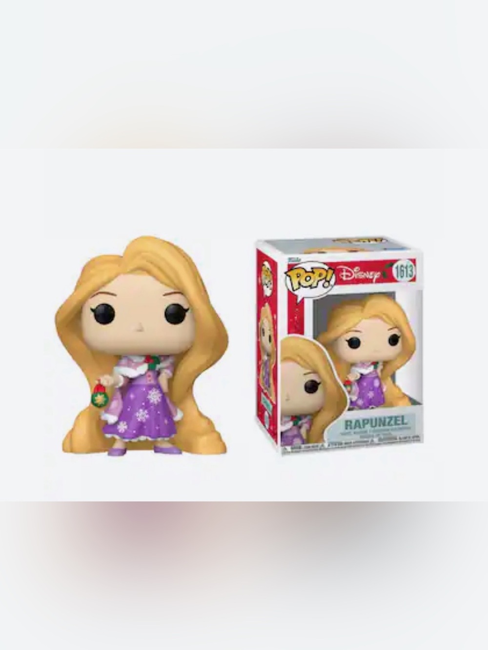 Funko - Pop! Princess: Holiday Rapunzel-Disney #1613
